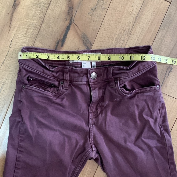 H&M purple jeans Size 8 - Picture 5 of 12